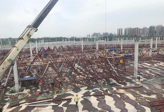 大同廣東肇慶小鵬新能源汽車 網(wǎng)架沖壓車間